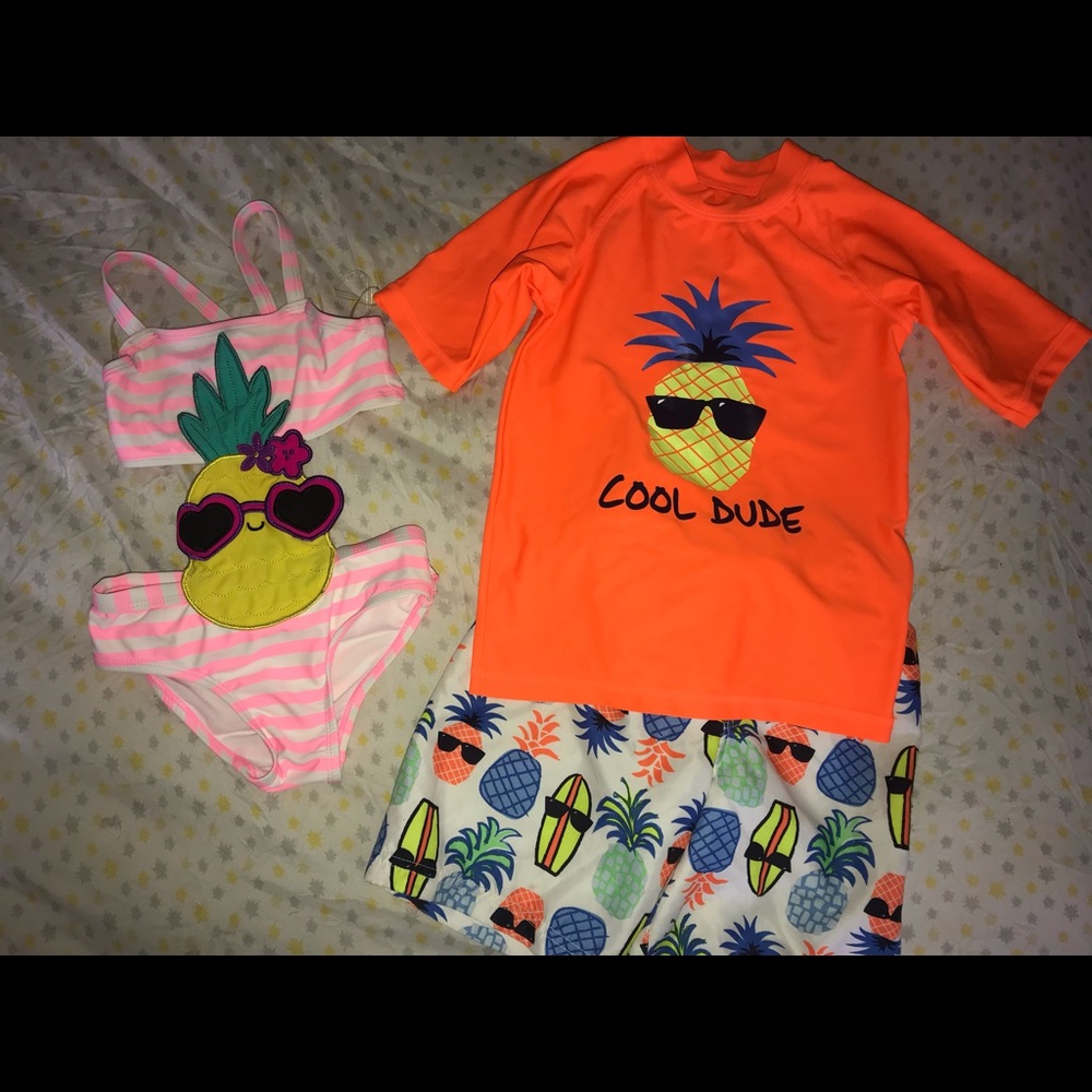 Cool Pineapple Swimsuits